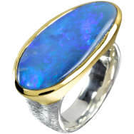 Opal_Ring_Edelopal_Türkis_Silber_vergoldet_Ringgroesse_58_21030580
