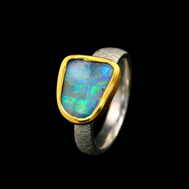 Opal_Ring_Boulderopal_blau_tuerkis_Ringgroesse_56_silber_teilvergoldet_26071401